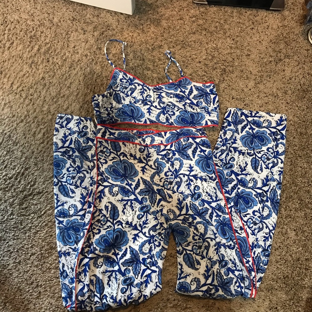 2 piece pants set
